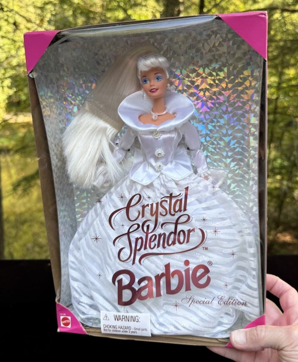 Crystal Splendor Barbie 1995 Rare Hard To Find Unique Brand New!